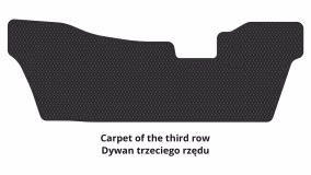 Dywaniki podłogowe do Acura MDX (YD3) 2016-2020 III generacja US Crossover po restylingu 7-miejscowy - Фото 3