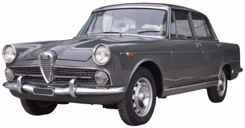 Dywaniki podłogowe do Alfa Romeo 2000 Berlina 1958-1961 I generacja EU Sedan