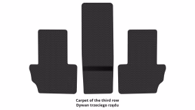 Interior mats for the Audi Q5 e-tron 2022-… I generation CN Crossover 6-seater - Фото 3