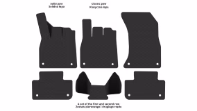 Interior mats for the Audi SQ5 (FY) 2017-2025 II generation EU Crossover - Фото 2