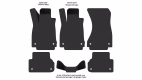 Dywaniki podłogowe do Audi A4 (B9) 2015-… V generacja Sedan - Фото 2