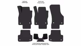 Interior mats for the Audi A3 (8V) 2012-2020 III generation Hatchback 3-door - Фото 2