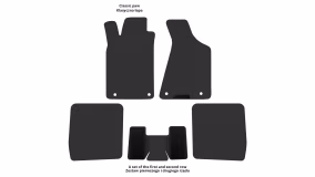 Interior mats for the Audi 80 (B4) 1991-1995 IV generation EU Sedan - Фото 2