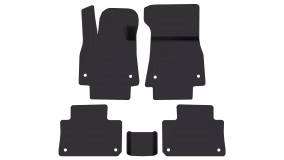 Interior mats for the Audi e-tron (GE) (Prestige) 2018-2022 I generation EU Crossover - Фото 2