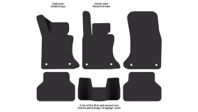 Dywaniki podłogowe do BMW E60 5-Series 2007-2010 V generacja Sedan po restylingu - Фото 2