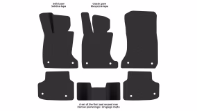 Dywaniki podłogowe do BMW F01 7-Series 2008-2015 V generacja Sedan xDrive - Фото 2