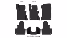 Interior mats for the BMW X3 E83 2006-2013 I generation US Crossover - Фото 2
