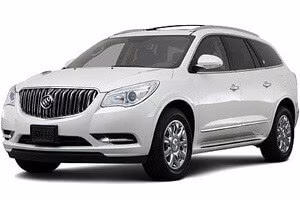 Dywaniki podłogowe do Buick Enclave 2012-2017 I generacja US Crossover po restylingu 7-miejscowy