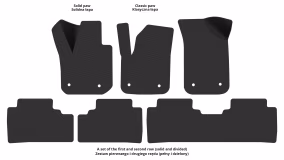 Interior mats for the Buick Envision 2016-2020 I generation Crossover - Фото 2