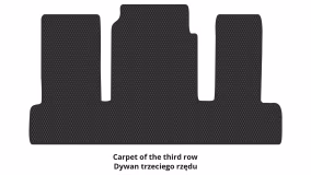 Interior mats for the Buick Enclave 2017-2021 II generation US Crossover 7-seater - Фото 3