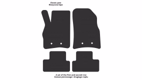 Interior mats for the Cadillac ELR 2013-2016 I generation US Coupe - Фото 2