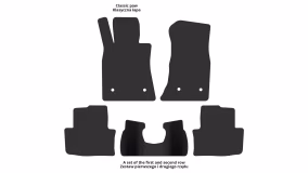Interior mats for the Cadillac ATS 2012-2019 I generation US Sedan - Фото 2