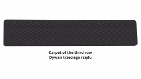 Interior mats for the Cadillac Escalade (GMT900) 2007-2014 III generation US Crossover 8-seater - Фото 3