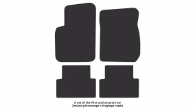 Interior mats for the Cadillac CTS 1998-2007 I generation EU Sedan - Фото 2