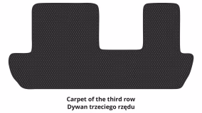 Interior mats for the Chery Tiggo 8 2018-… I generation EU Crossover 7-seater - Фото 3