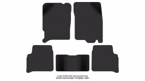 Interior mats for the Chery Jaggi (QQ6) 2006-2010 I generation EU Liftback - Фото 2