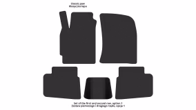 Interior mats for the Chery Eastar 2003-2011 I generation CN Sedan - Фото 2