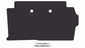 Interior mats for the Chevrolet Express 2003-2014 II generation EU VAN 7-seater - Фото 4