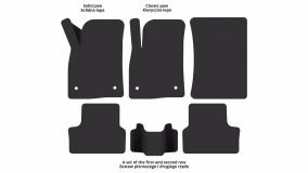 Interior mats for the Chevrolet Cruze (J300) 2009-2016 II generation US Sedan - Фото 2