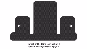 Interior mats for the Chevrolet Traverse 2008-2017 I generation US Crossover 7-seater - Фото 3