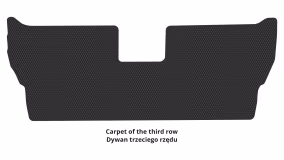 Dywaniki podłogowe do Chrysler Pacifica (RU) 2016-… II generacja US Minivan 8-miejscowy - Фото 3