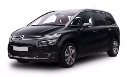 Dywaniki podłogowe do Citroen C4 Grand Picasso 2013-2018 II generacja EU Minivan przed restylingiem 7-miejscowy