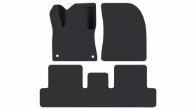 Dywaniki podłogowe do Citroen C4 Picasso 2013-2018 II generacja EU Minivan przed restylingiem 5-miejscowy - Фото 3
