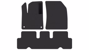 Dywaniki podłogowe do Citroen C4 SpaceTourer 2018-2022 II generacja EU Minivan po restylingu 5-miejscowy - Фото 2