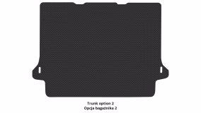Interior mats for the Citroen C4 Grand Picasso 2006-2013 I generation EU Minivan 7-seater - Фото 5