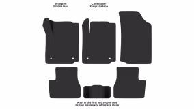 Interior mats for the Citroen C3 2002-2009 I generation EU Hatchback - Фото 2