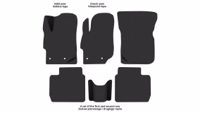 Interior mats for the Citroen C-Elysee 2013-2022 II generation EU Sedan - Фото 2