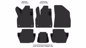 Interior mats for the Citroen DS5 2011-2018 I generation EU Hatchback - Фото 2