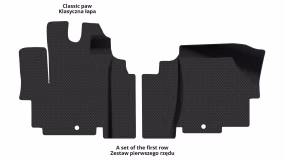 Interior mats for the Citroen Jumper 2024-… II generation EU VAN restyling - Фото 2