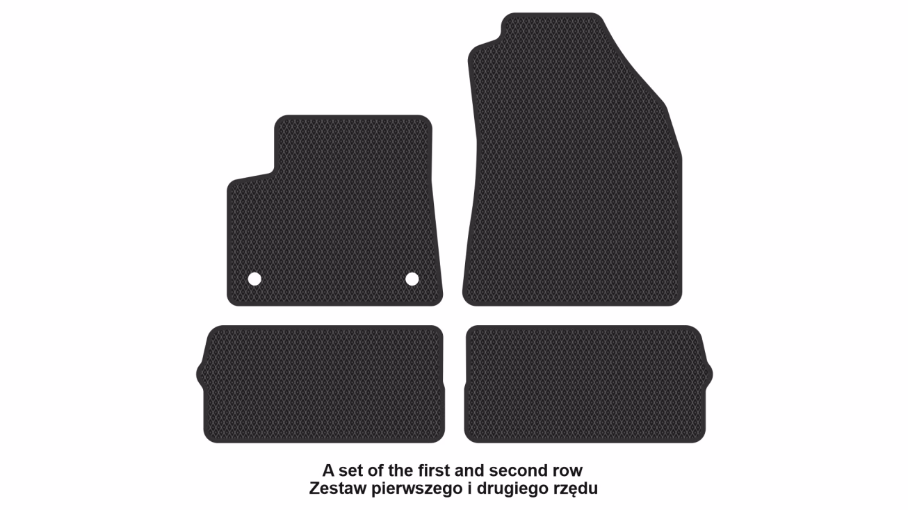Interior mats for the Citroen ë-C3 (CC21) 2024-… IV generation EU Hatchback Electro - Фото 2