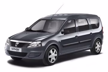 Dywaniki podłogowe do Dacia Logan MCV 2004-2008 I generacja EU Universal przed restylingiem 7-miejscowy