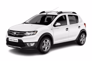 Dywaniki podłogowe do Dacia Sandero StepWay 2012-2017 II generacja EU Crossover przed restylingiem