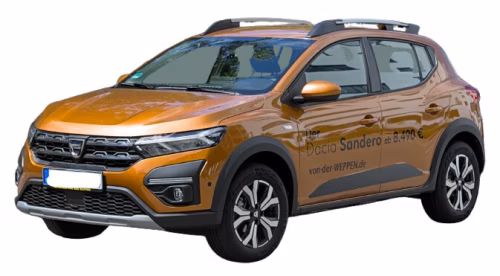 Dywaniki podłogowe do Dacia Sandero StepWay 2020-… III generacja EU Crossover