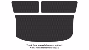 Interior mats for the Daihatsu Materia 2006-2013 II generation EU Hatchback - Фото 4