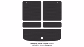 Interior mats for the Dodge Journey 2007-2021 I generation EU Crossover 6-seater - Фото 6