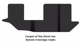 Interior mats for the Dodge Journey 2007-2021 I generation EU Crossover 7-seater - Фото 3