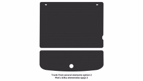 Interior mats for the Dodge Journey 2007-2021 I generation EU Crossover 7-seater - Фото 5