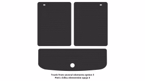 Interior mats for the Dodge Journey 2007-2021 I generation EU Crossover 7-seater - Фото 6