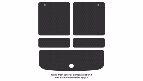 Interior mats for the Dodge Journey 2007-2021 I generation EU Crossover 7-seater - Фото 7