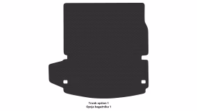 Interior mats for the Dodge Durango (WK2) 2014-… III generation US Crossover restyling 6-seater - Фото 4