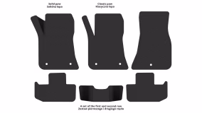 Interior mats for the Dodge Challenger 2008-2015 III generation US Coupe pre-restyling - Фото 2