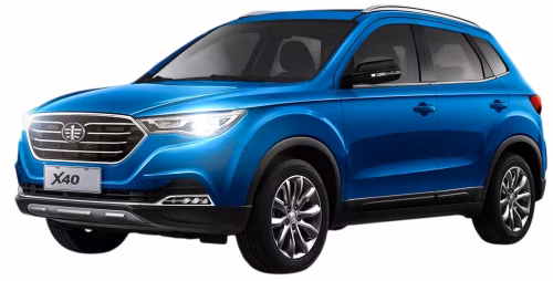 Dywaniki podłogowe do FAW X40 2017-2020 I generacja CN Crossover