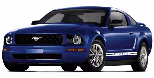 Dywaniki podłogowe do Ford Mustang (S197) 2005-2012 V generacja US Coupe przed restylingiem