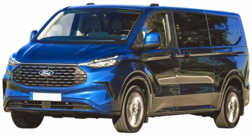 Dywaniki podłogowe do Ford Tourneo Custom 2023-… II generacja EU VAN 4-drzwiowy 9-miejscowy L1-L2