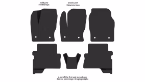 Dywaniki podłogowe do Ford Kuga 2016-2019 II generacja EU Crossover po restylingu - Фото 2