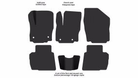 Dywaniki podłogowe do Ford Mondeo 2010-2014 IV generacja EU Liftback po restylingu - Фото 2